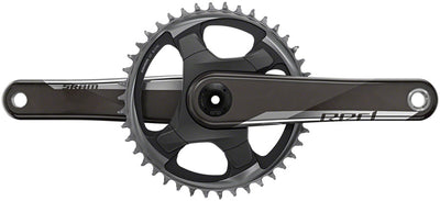 SRAM RED 1 AXS Crankset - 175mm 12-Speed 40t 107 BCD DUB Spindle Interface Natural Carbon D1
