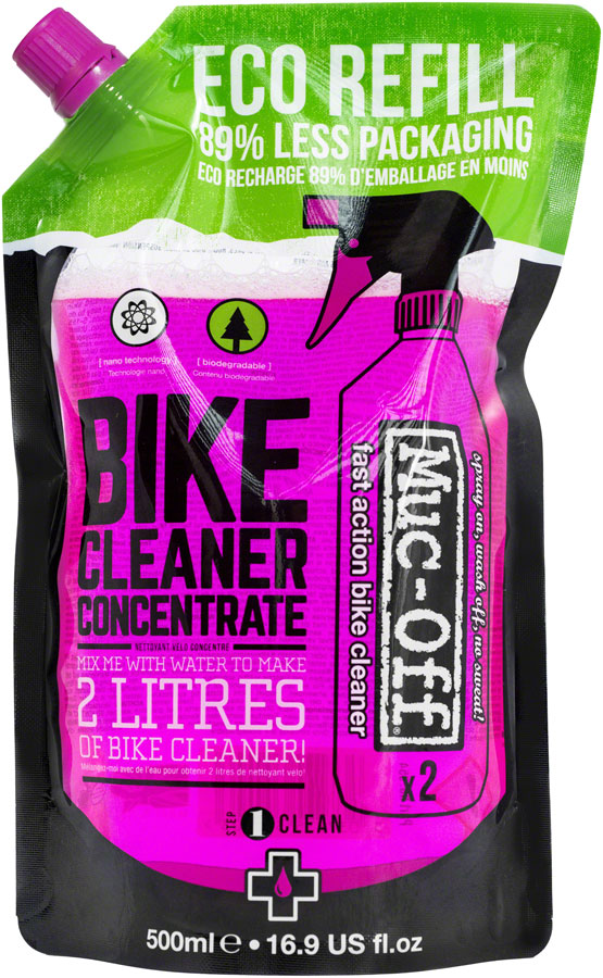 Muc-Off Nano Tech Bike Cleaner Concentrate Pouch - 500ml – Sierra