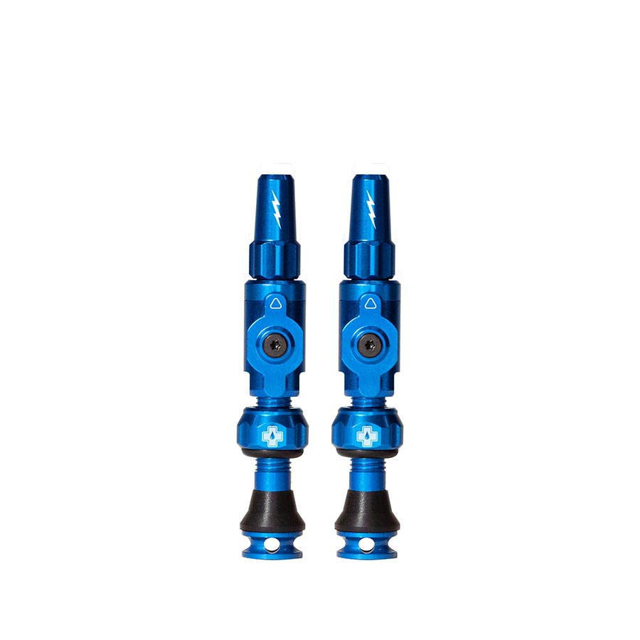 Muc-Off Big Bore Hybrid Tubeless Valve 60mm Pair - Blue