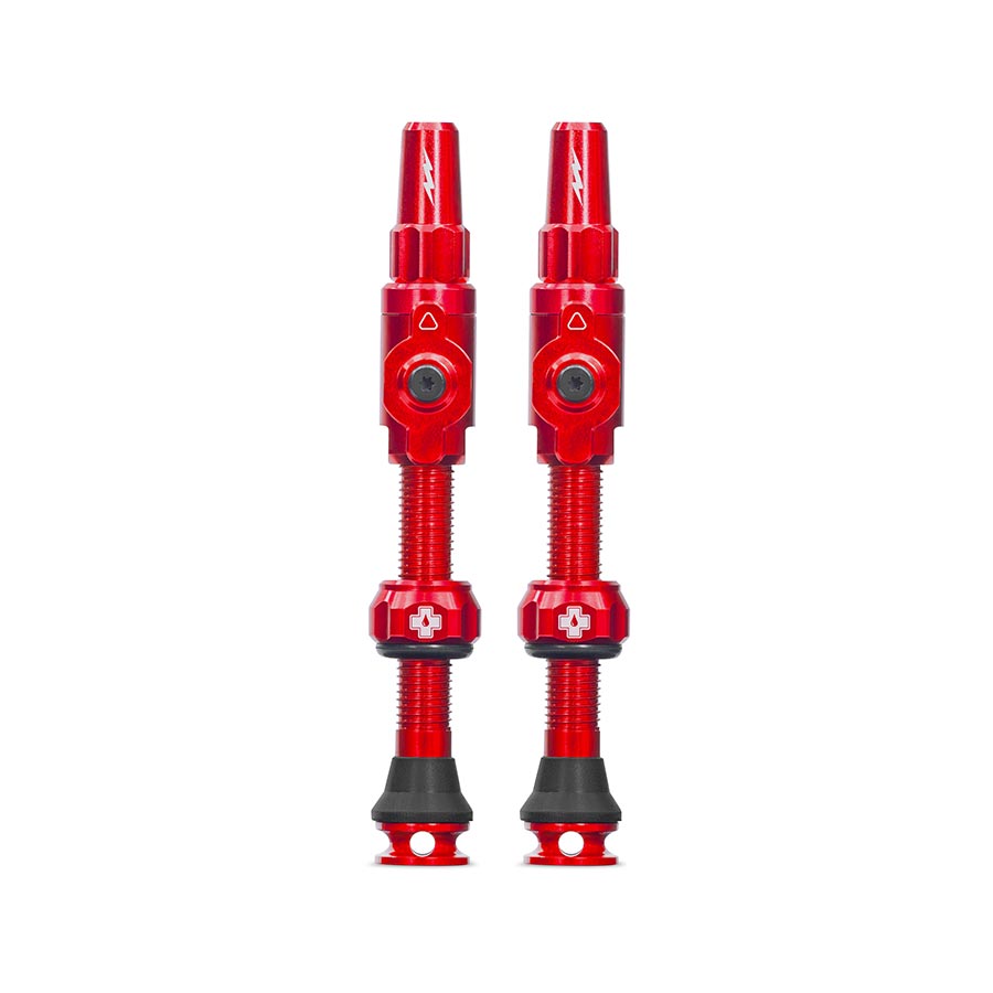 Muc-Off Big Bore Hybrid Tubeless Valve 75mm Pair - Red