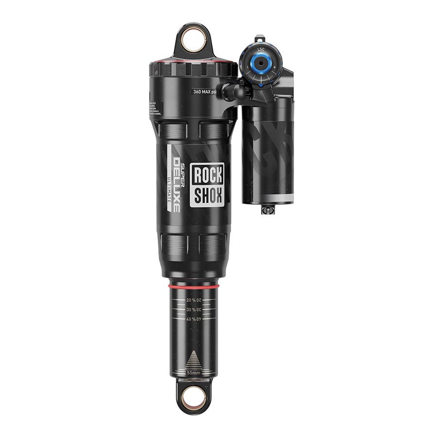 RockShox Super Deluxe Ultimate C2 Rear shock 210x55 Shaft Eyelet: Standard Body Eyelet: Standard 0Neg/4Sleeve Tokens Reb55/Comp34 Lockout 4