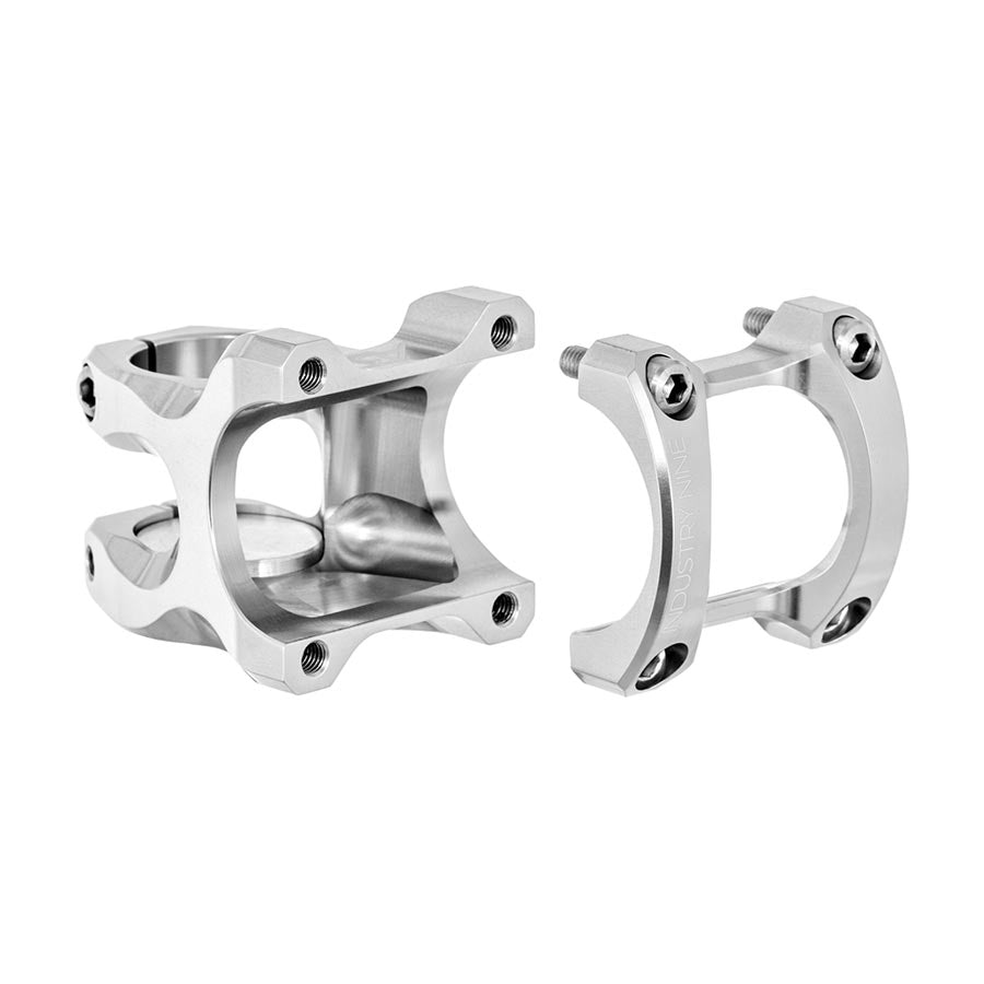 Industry Nine A35 Stem Diameter: 35mm Length: 50mm Steerer: 1-1/8 7° Silver