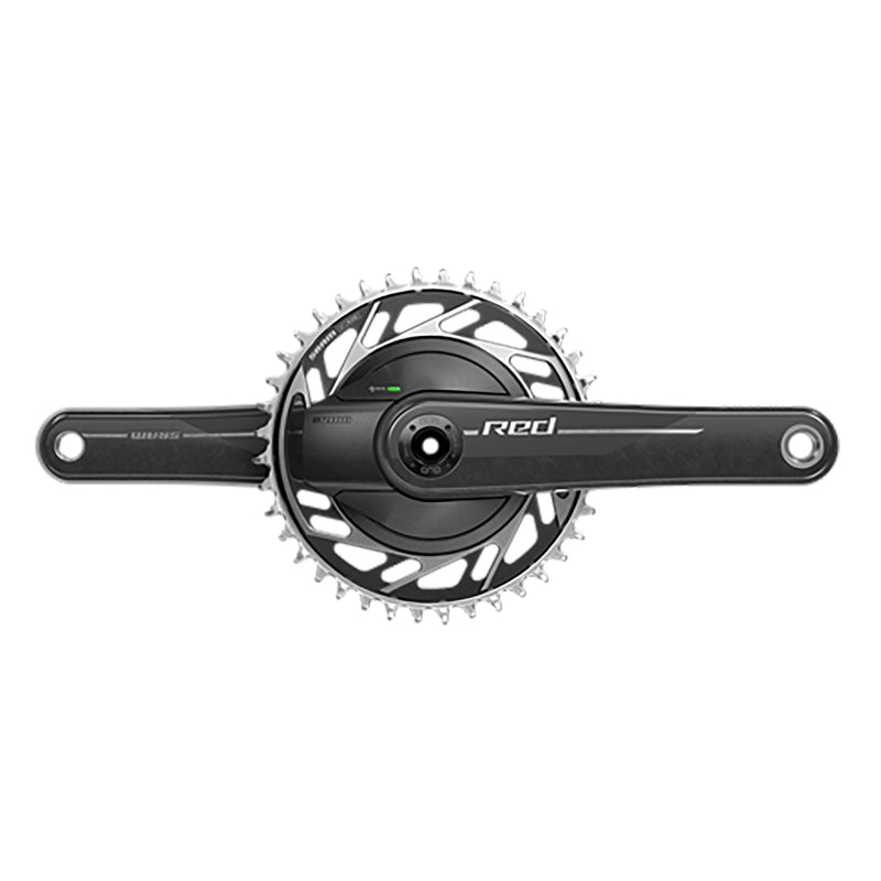 SRAM Red AXS 1x XPLR Power Meter E1 Power Meter Crankset Speed: 12/13 Spindle: 28.99mm BCD: Thread Mount 42 DUB 165mm Black Road Disc