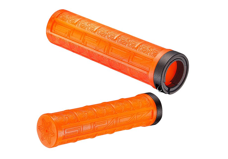 Specialized grizips grip neon orange one size