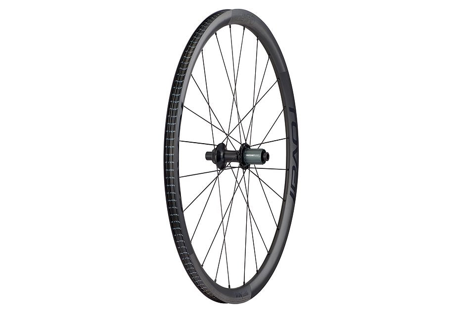 Roval alpinist clx rear hg rear wheel satin carbon/gloss black 700c