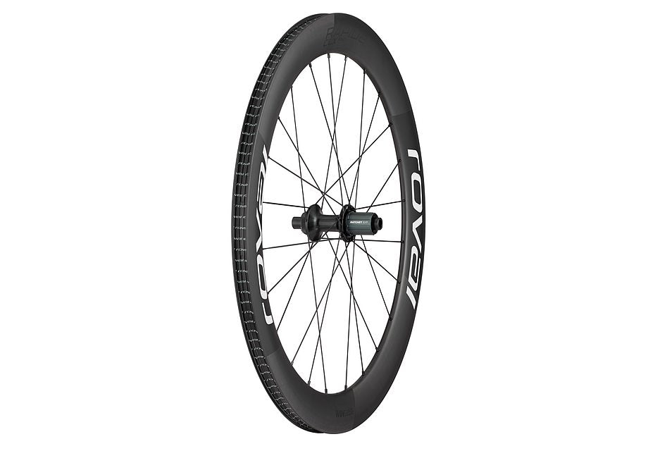 Roval rapide clx rear hg rear wheel satin carbon/white 700c