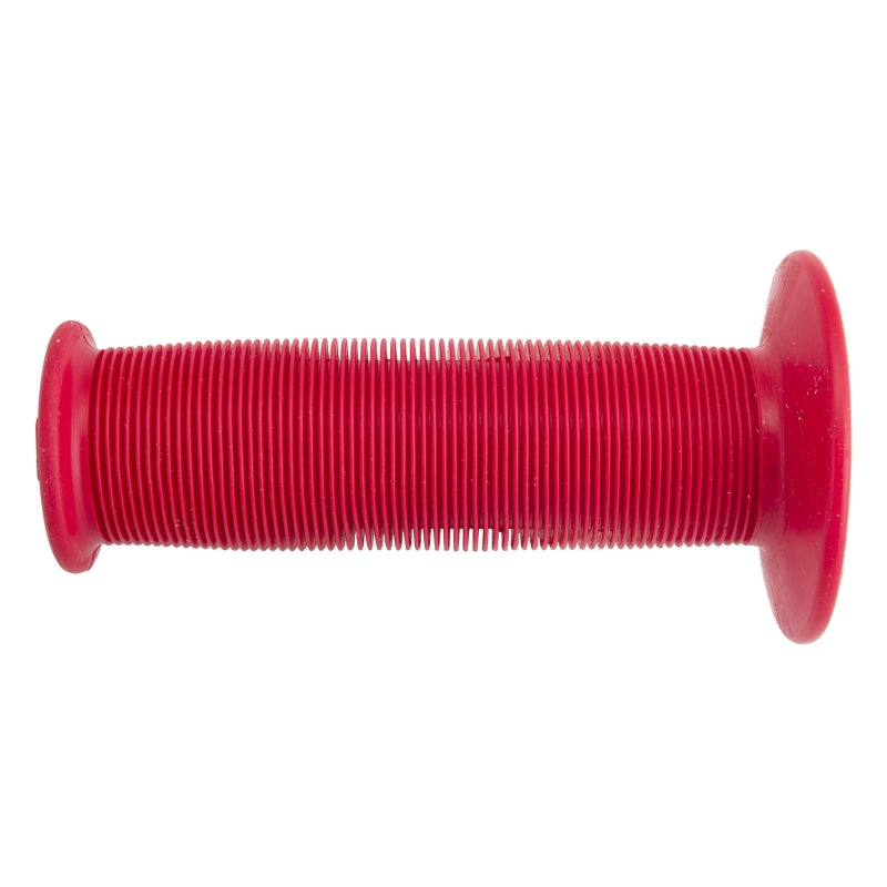 Odi Mushroom Single Ply Grips Bright Red 120mm w/ Flange