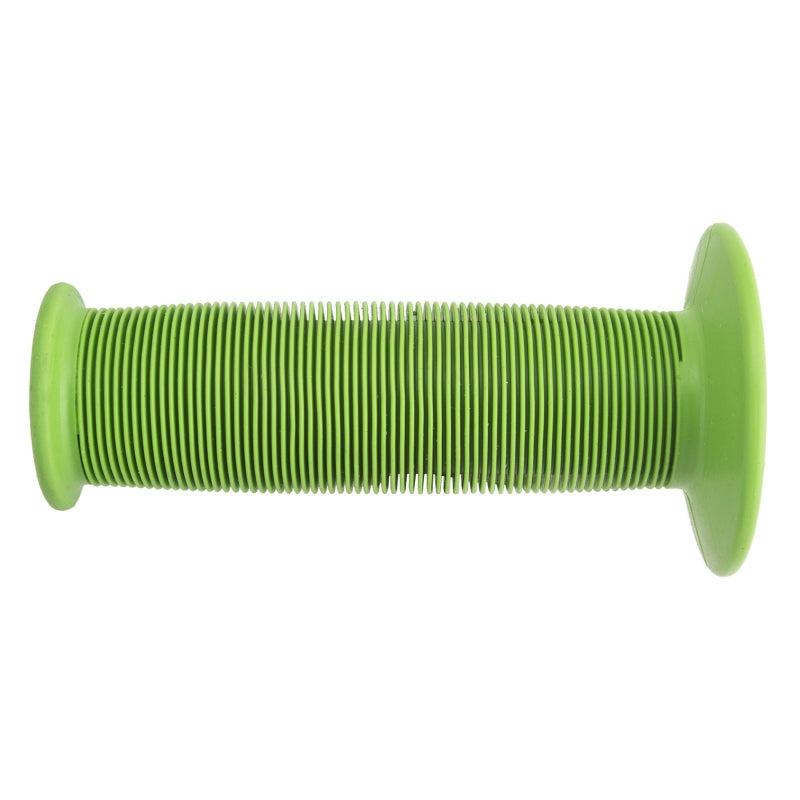 Odi Mushroom Single Ply Grips Lime Green 120mm w/ Flange