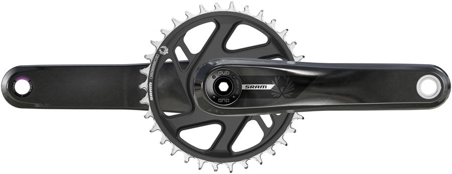 SRAM S500 Eagle Crankset - 170mm 32t Aluminum Chainring Carbon Crank Arms DUB Spindle BLK 52mm Chainline B1