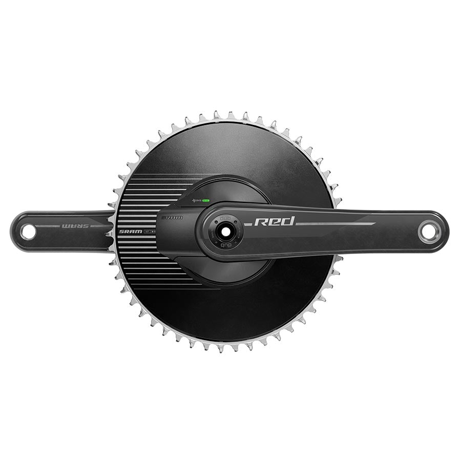 SRAM Red AXS 1x Aero Power Meter E1 Power Meter Crankset Speed: 12 Spindle: 28.99mm BCD: Direct Mount SRAM 8 Bolt 50 DUB 175mm Black Road