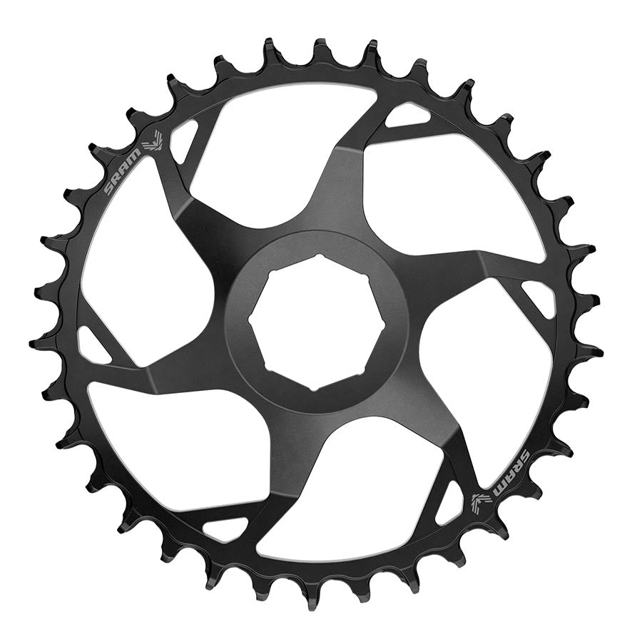 SRAM T-Type E-MTB Chainring Brose CL55 36t Blk/Slv