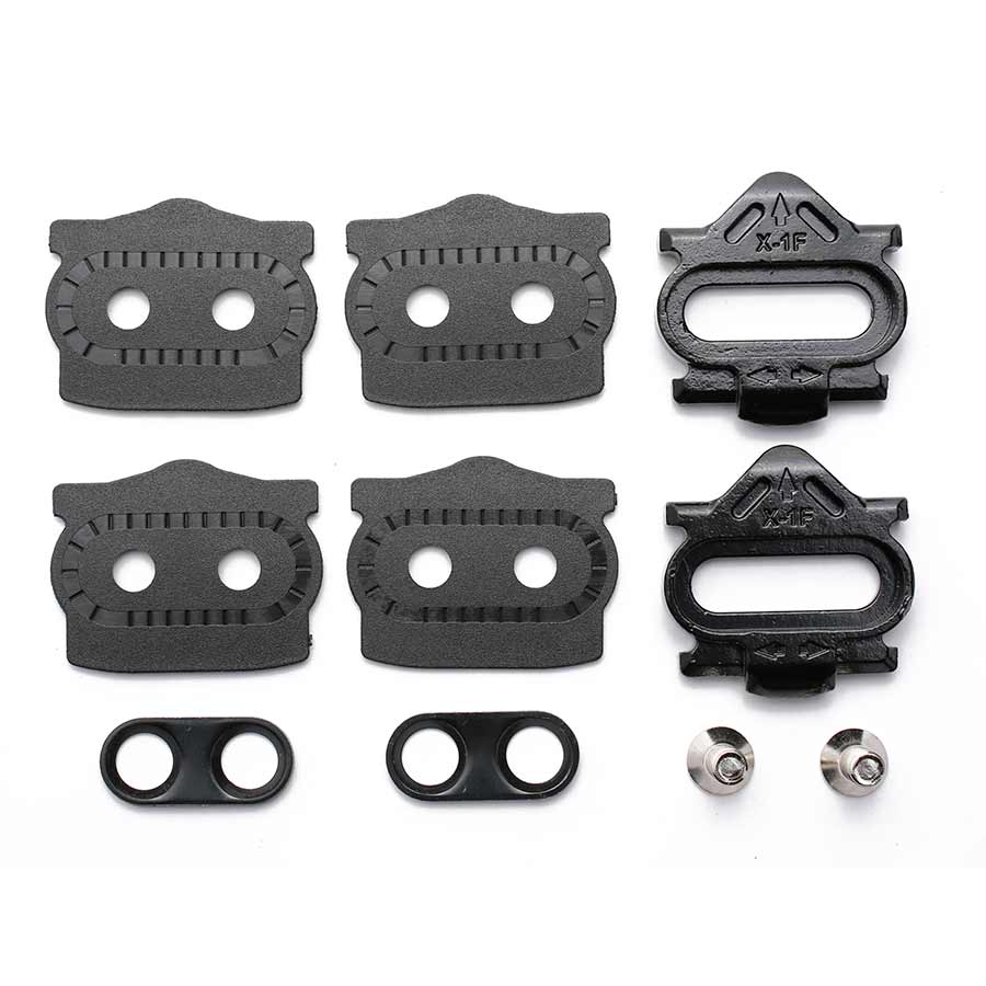 HT Components X1-F Cleats Compatibility: 878 X1 X2 T1 D1 M1 X2-SX T1-SX Float: 8° Black Kit