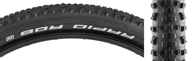 Schwalbe Rapid Rob Tire - 26 x 2.25 Clincher Wire Black K-Guard LiteSkin