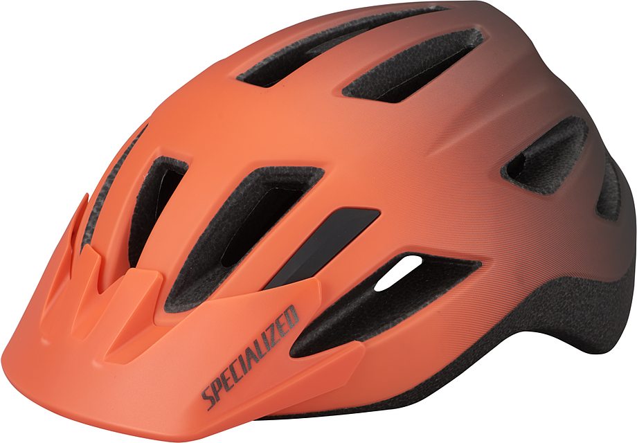 Specialized shuffle child sb helmet satin blaze/ smoke fade child