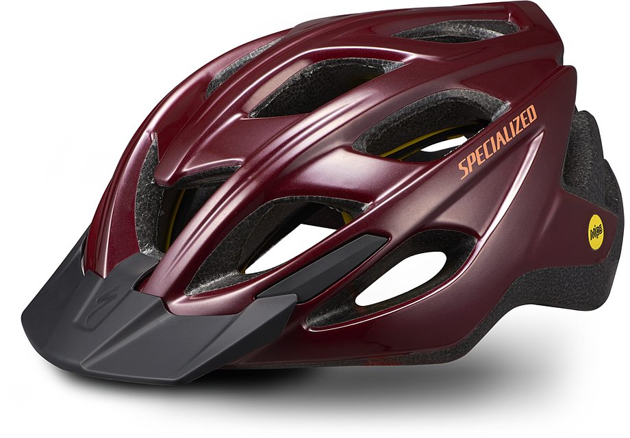 Specialized chamonix mips helmet gloss maroon sm/med