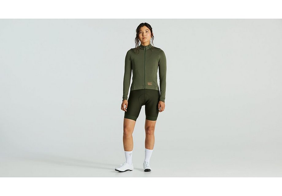 Specialized prime powergrid jersey ls wmn oak green l