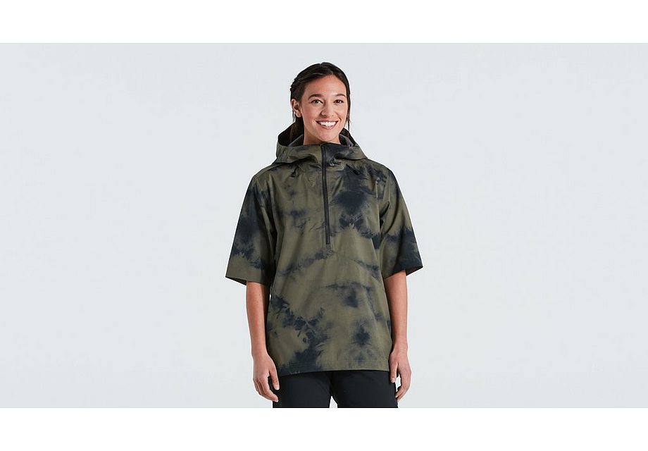 Specialized altered trail rain anorak ss jacket oak green l