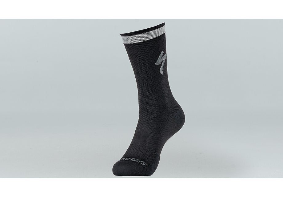 Specialized soft air reflective tall sock black m