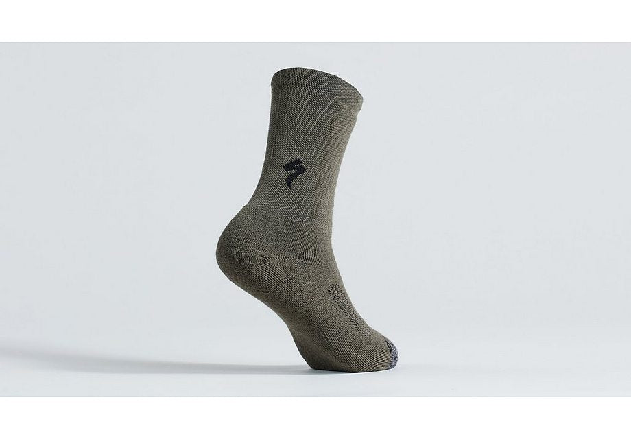 Specialized merino deep winter tall sock oak green s