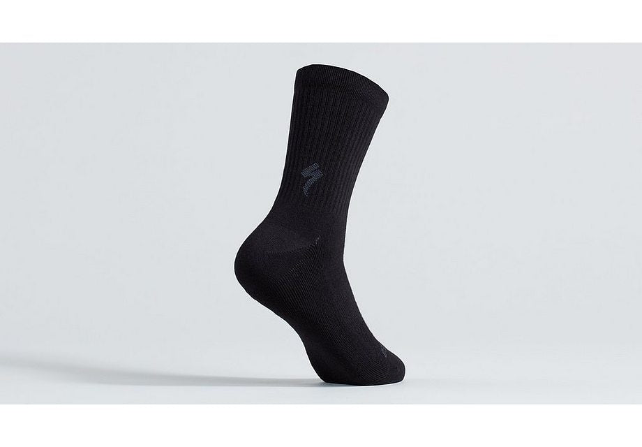 Specialized cotton tall sock black s