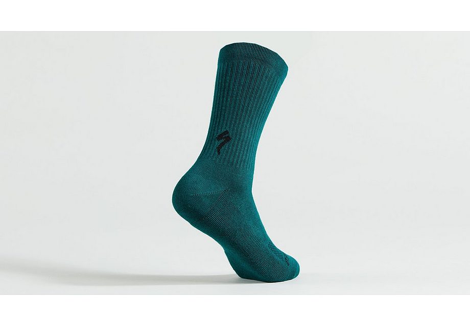 Specialized cotton tall sock tropical teal s