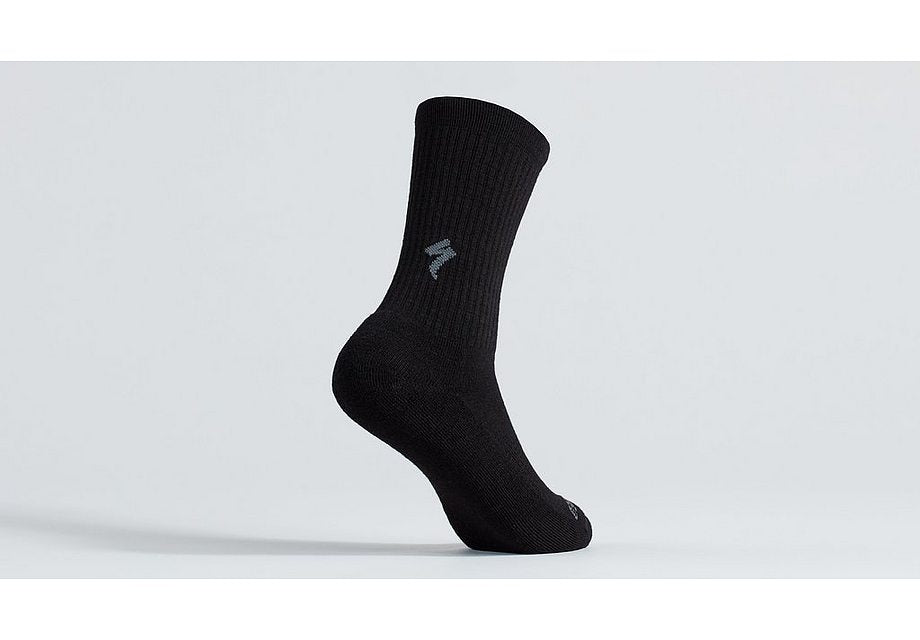 Specialized merino midweight tall sock black s