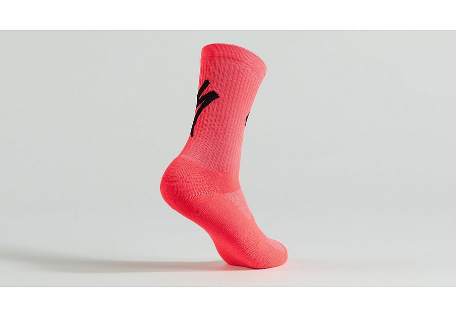 Specialized techno mtb tall logo sock imperial red m