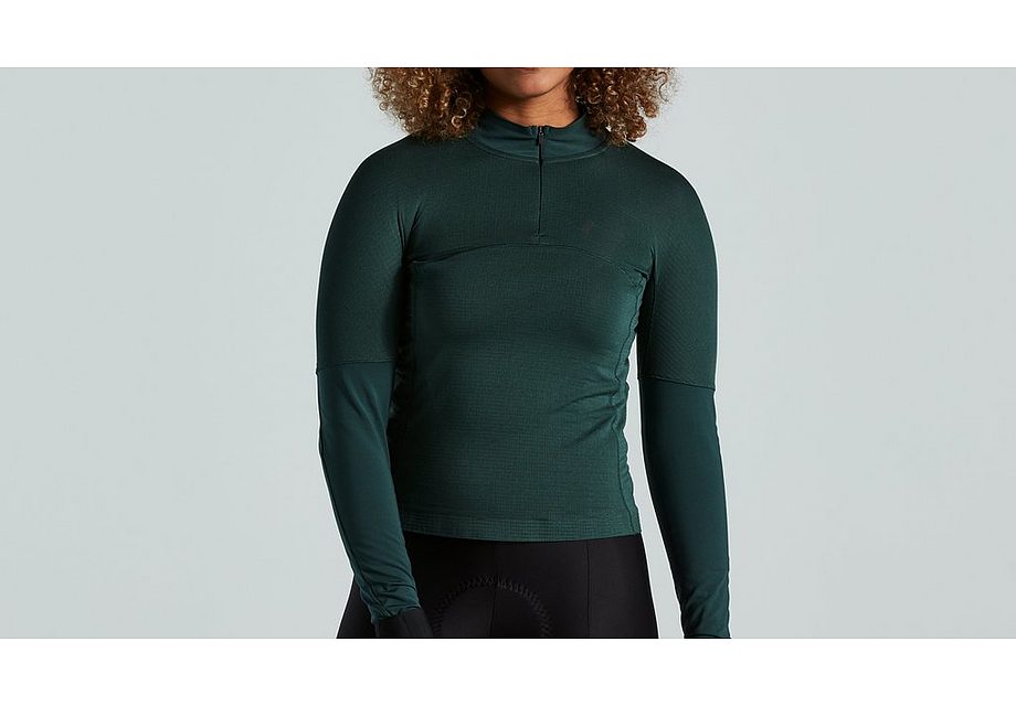 Specialized prime-series thermal jersey ls wmn forest green xxl