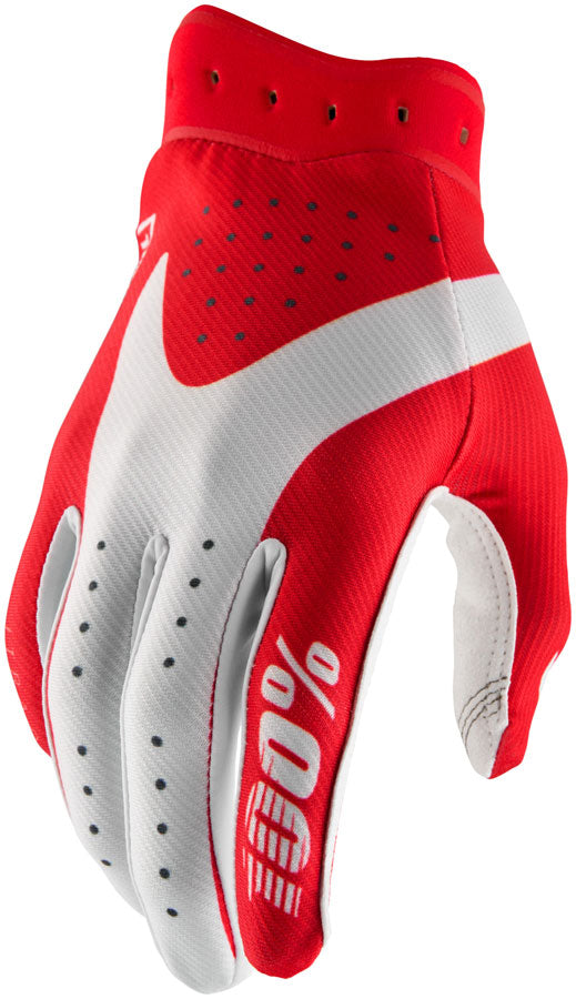 100% Itrack Gloves - Red X-Large