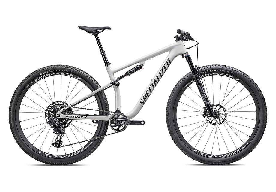 2023 Specialized epic pro bike gloss dune white granite over dove grey / metallic obsidian s