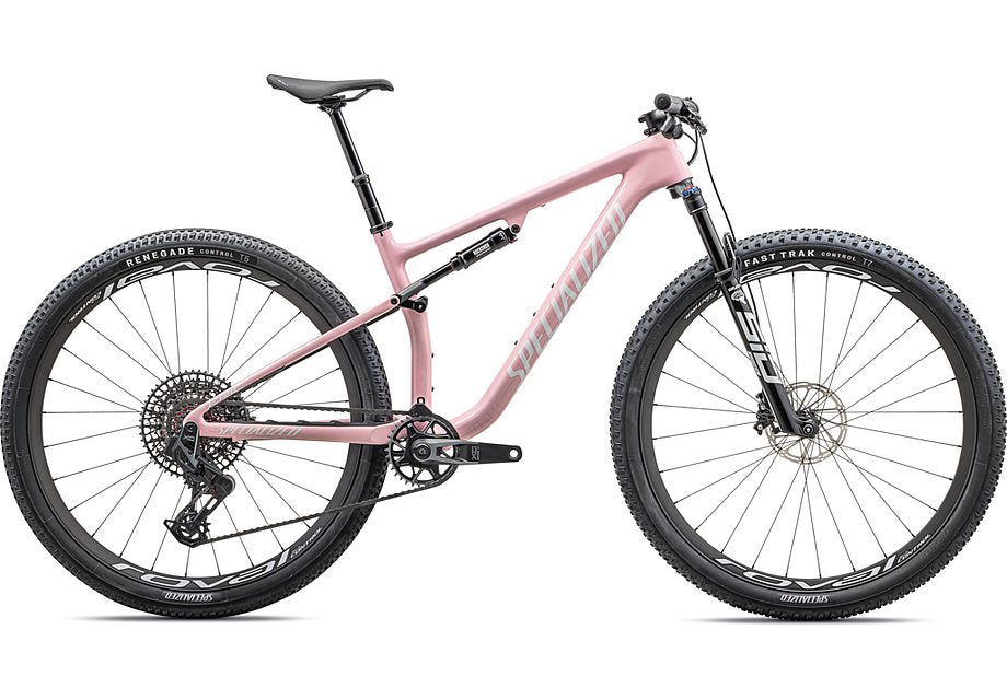 2023 Specialized epic pro ltd bike gloss desert rose / metallic white silver s