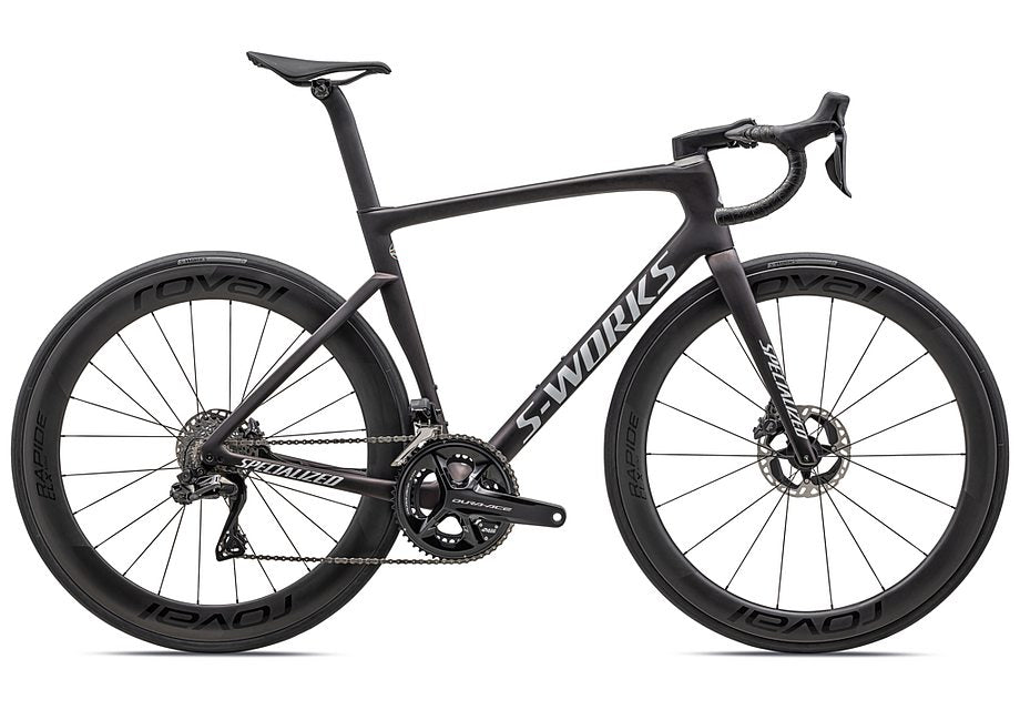 2023 Specialized tarmac sl7 S-Works di2 bike satin red onyx granite over black / metallic white silver 44