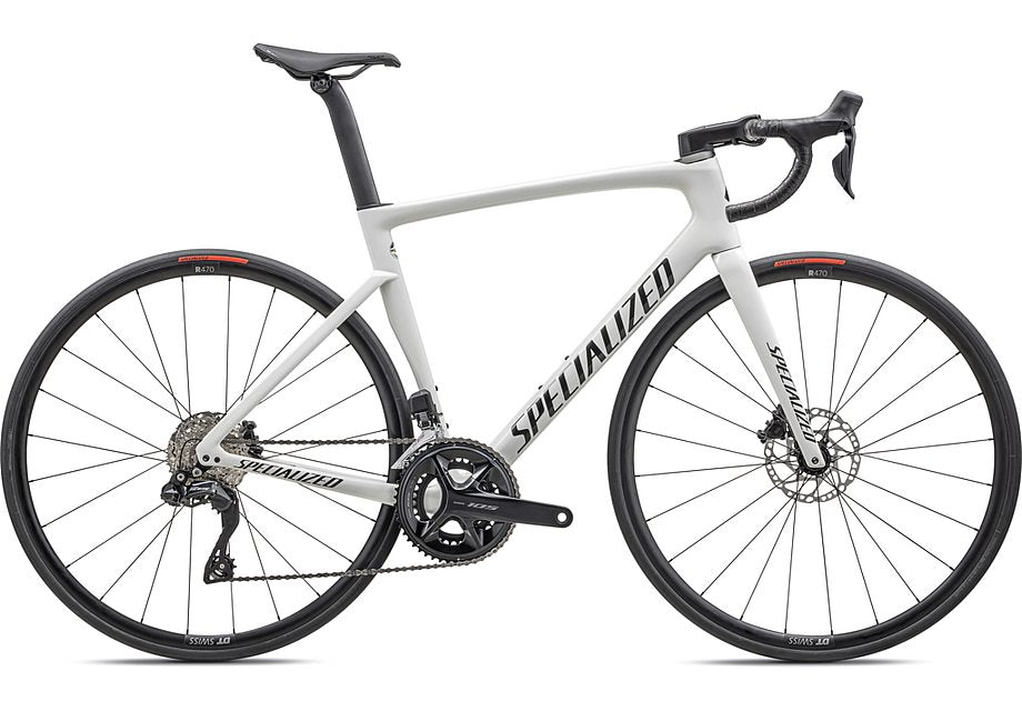 2023 Specialized tarmac sl7 comp bike gloss dune white/metallic obsidian 49