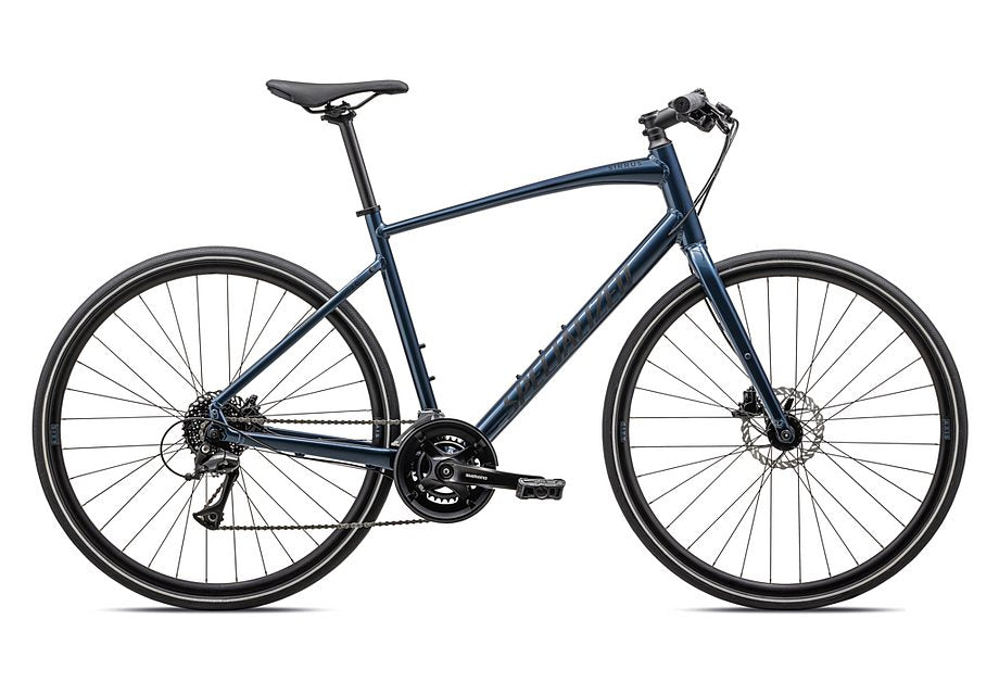 2023 Specialized sirrus 2.0 bike gloss mystic blue metallic / satin black reflective m