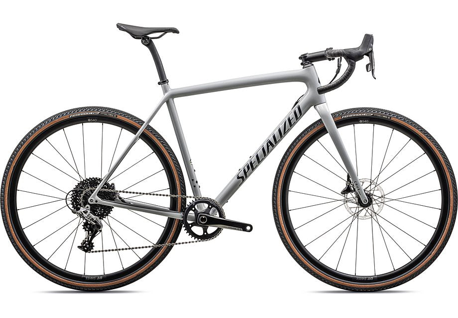 2023 Specialized crux comp bike gloss dove grey/metallic navy 49