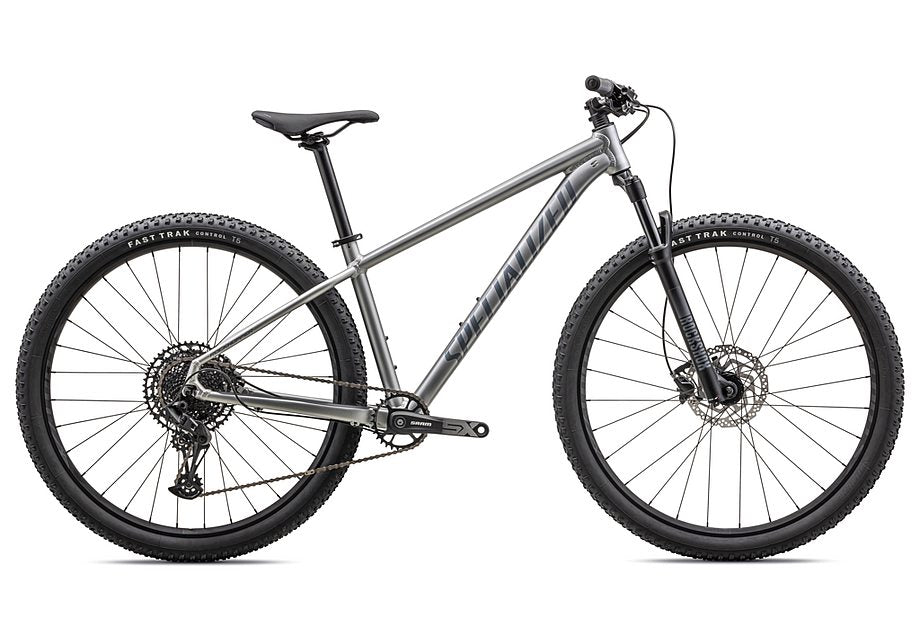 2024 Specialized rockhopper expert 29 bike satin silver dust / black holographic foil s