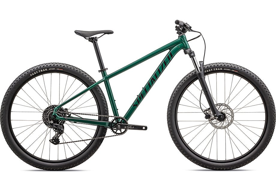 2025 Specialized rockhopper sport bike gloss pine green / obsidian xs