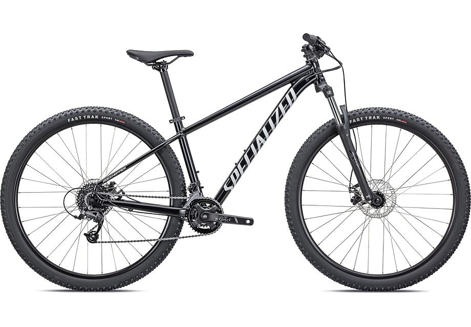 2024 Specialized rockhopper 27.5 bike gloss tarmac black / white m