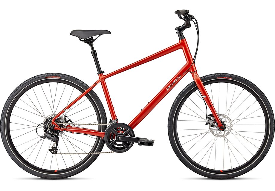 2022 Specialized crossroads 2.0 bike gloss redwood / chrome m