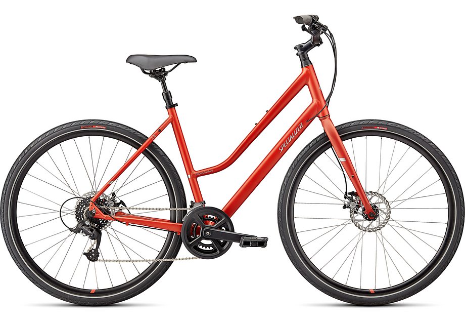 2022 Specialized crossroads 2.0 st bike satin redwood / chrome m