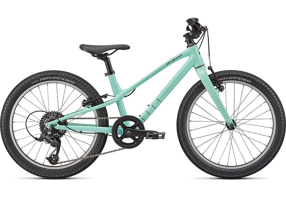 2024 Specialized jett 20 bike gloss oasis / forest green 20