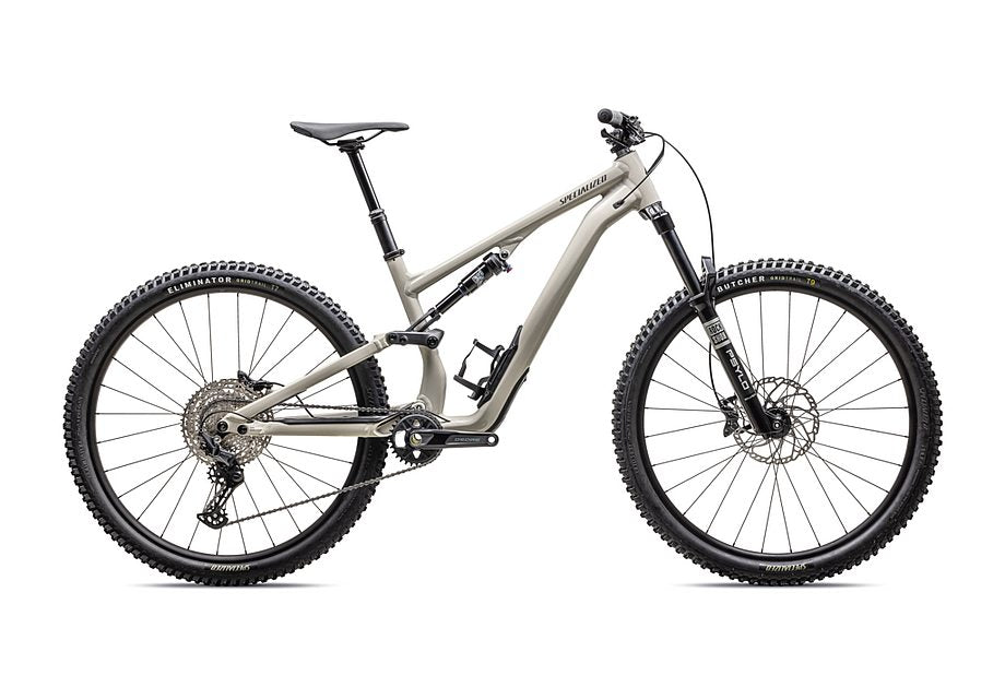 2025 Specialized Stumpjumper 15 alloy bike gloss white mountains / dark moss green s5