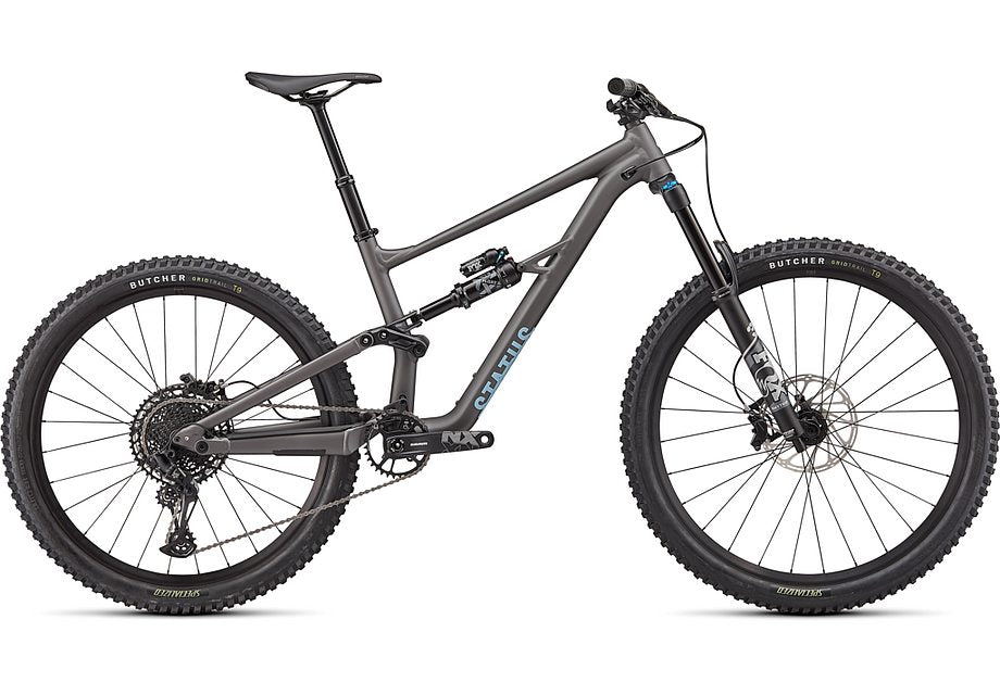 2024 Specialized status 160 bike satin smoke / arctic blue s4