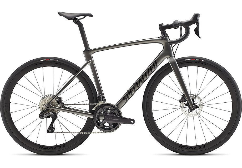 2023 Specialized roubaix expert bike smoke/tarmac black/silver dust/black reflective 44