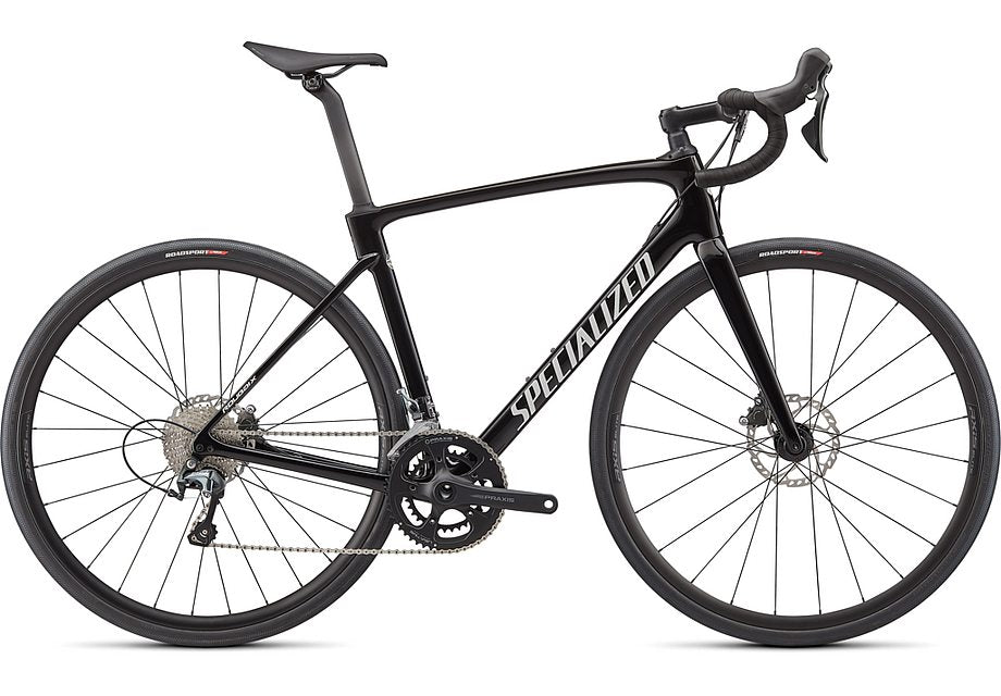 2022 Specialized roubaix bike tarmac black/metallic white/black reflective 44