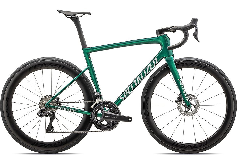 2024 Specialized tarmac sl8 pro udi2 bike gloss pine green metallic / white 44