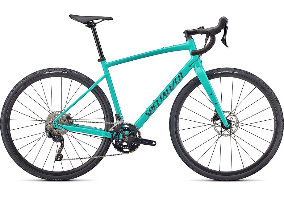 2024 Specialized diverge e5 elite bike gloss lagoon blue/smoke/chrome/clean 52