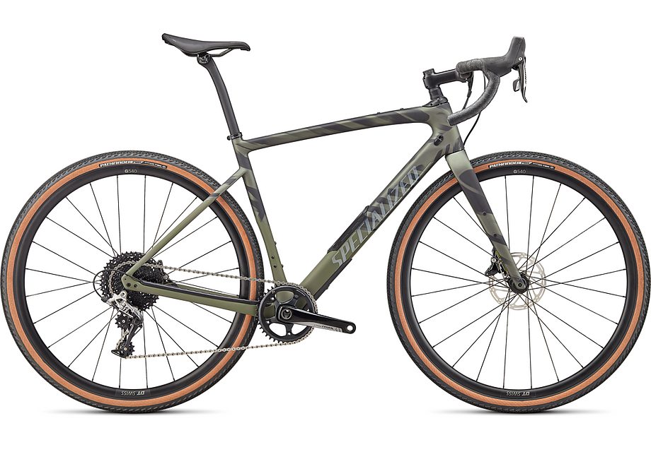 2022 Specialized diverge comp carbon bike satin olive/oak/chrome/wild 49