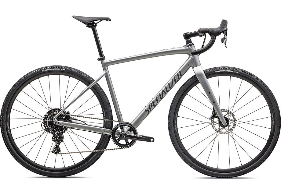 2023 Specialized diverge e5 comp bike satin silver dust/smoke 64