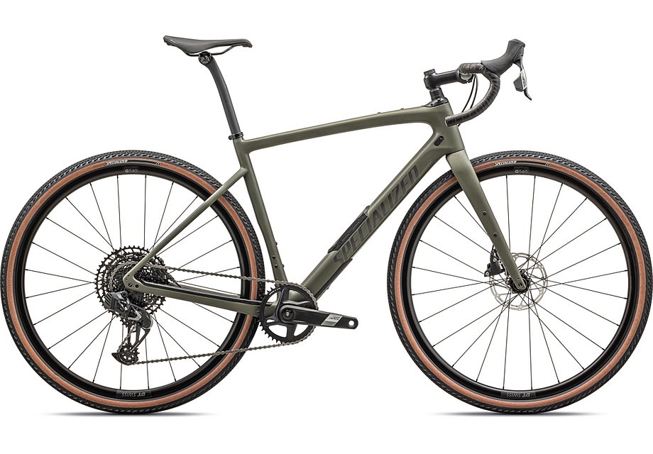 2025 Specialized diverge comp carbon bike satin oak green / smoke 56